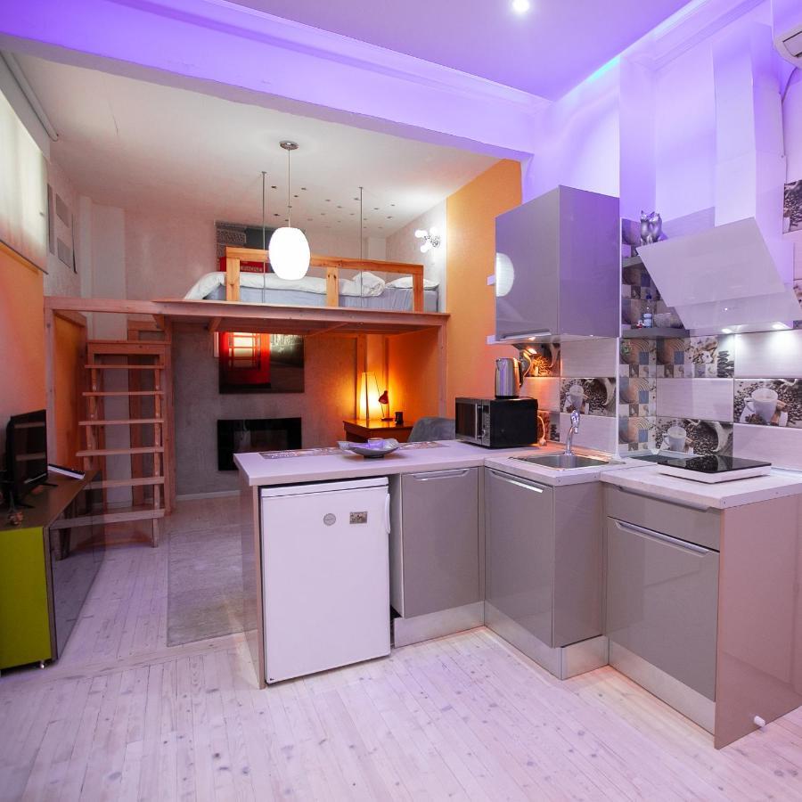 Orange And Blue Studio Downtown 5 Min From White Tower Διαμέρισμα Θεσσαλονίκη Εξωτερικό φωτογραφία